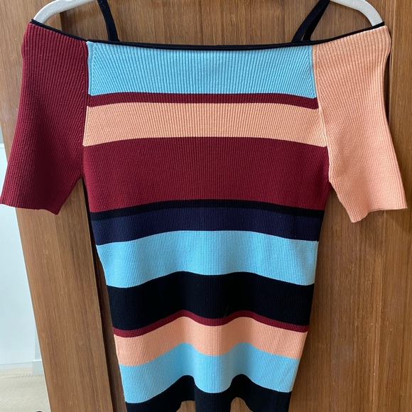 Isola Marras beaded knit striped top with star appliqués. - Picture 5 of 5